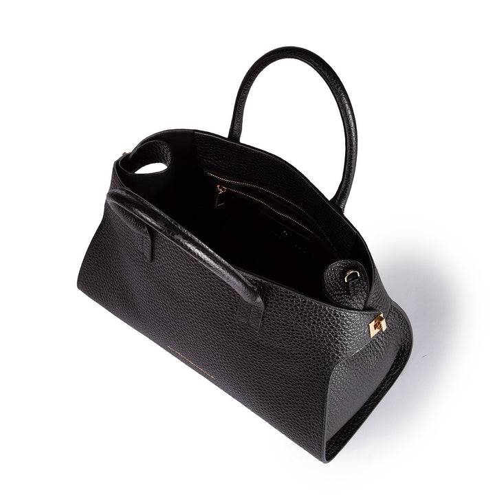 Roberta Gandolfi Elodie Bowling Medium Borsa A Mano In Pelle Con Tracolla Staccabile E Regolabile