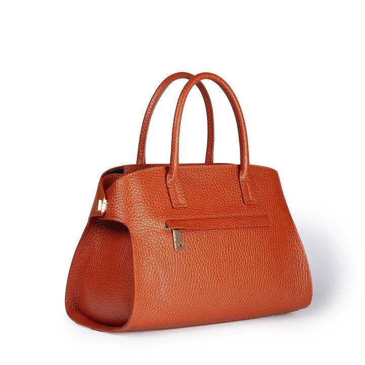 Roberta Gandolfi Elodie Bowling Medium Borsa A Mano In Pelle Con Tracolla Staccabile E Regolabile