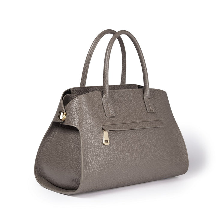 Roberta Gandolfi Elodie Bowling Medium Borsa A Mano In Pelle Con Tracolla Staccabile E Regolabile