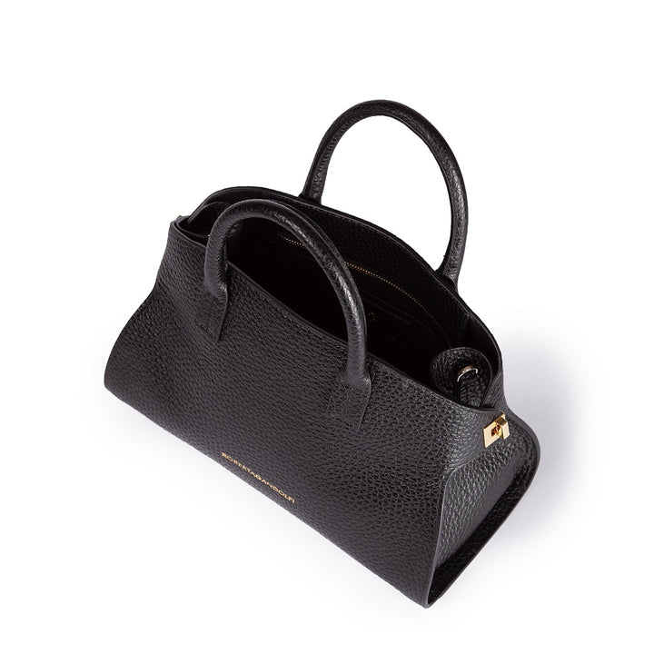 Roberta Gandolfi Elodie Bowling Small Borsa A Mano In Pelle Con Tracolla Staccabile E Regolabile