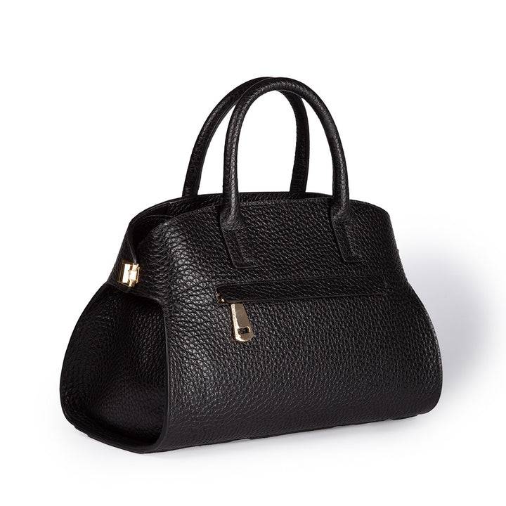 Roberta Gandolfi Elodie Bowling Small Borsa A Mano In Pelle Con Tracolla Staccabile E Regolabile