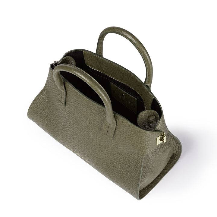 Roberta Gandolfi Elodie Bowling Small Borsa A Mano In Pelle Con Tracolla Staccabile E Regolabile