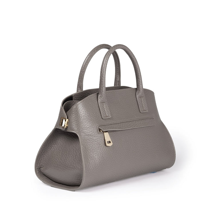 Roberta Gandolfi Elodie Bowling Small Borsa A Mano In Pelle Con Tracolla Staccabile E Regolabile