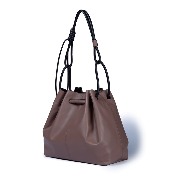 Roberta Gandolfi Gisella Large Borsa Con Doppia Portabilità Mano O Spalla In Morbido Vitello