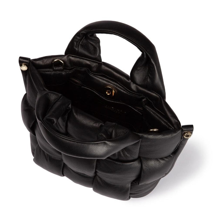 Roberta Gandolfi Greta Mini Nappa Borsa In Soffice Pelle Di Agnello Imbottita Ed Intrecciata A Mano