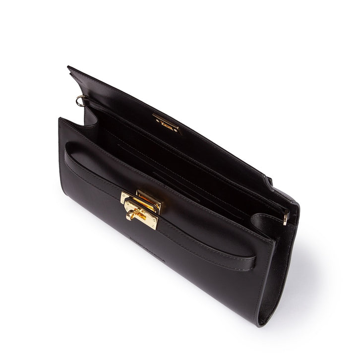 Roberta Gandolfi Jade Cluch Borsa In Pelle Con Chiusura Manico Retrattile E Tracolla Staccabile E Regolabile