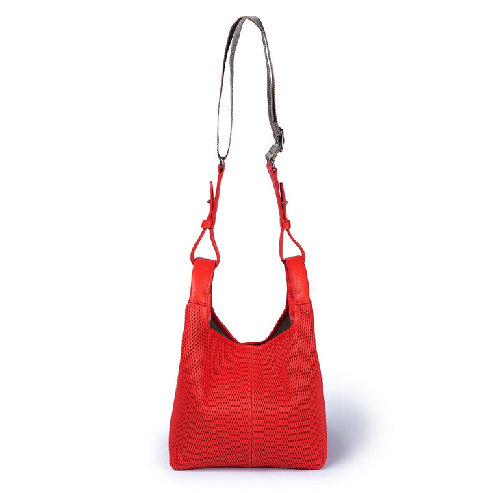 Roberta Gandolfi Joy Yuma 5 In 1 Borsa In Pelle Trasformabile Con Tracolla Staccabile