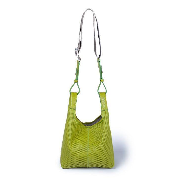 Roberta Gandolfi Joy Yuma 5 In 1 Borsa In Pelle Trasformabile Con Tracolla Staccabile