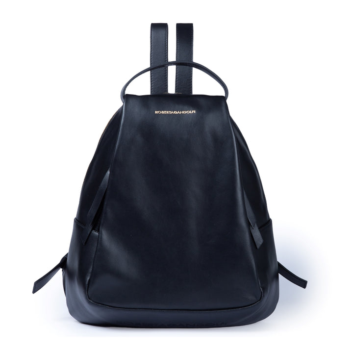 Roberta Gandolfi Micol Backpack in vitello liscio multitasche