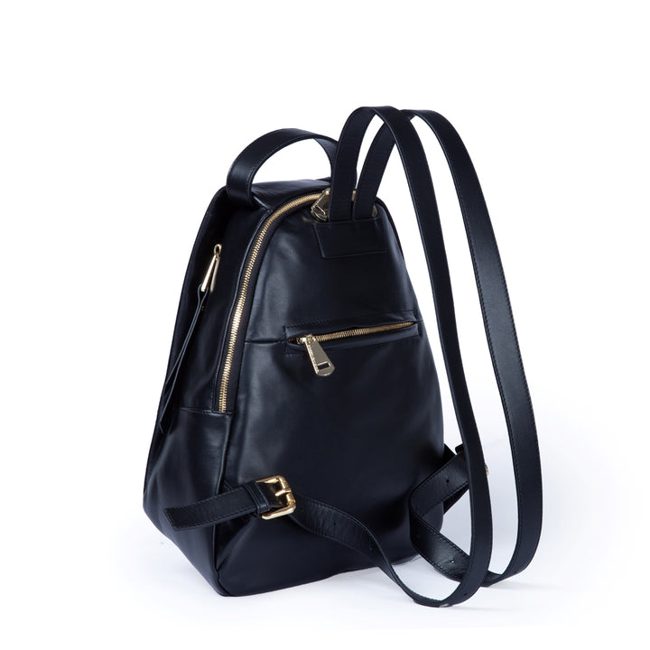 Roberta Gandolfi Micol Backpack In Vitello Liscio Multitasche