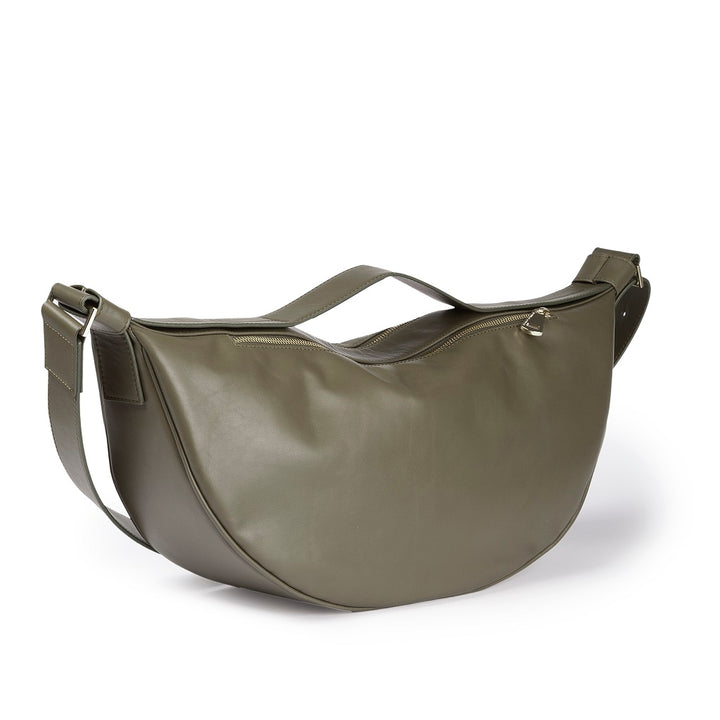 Roberta Gandolfi Micol Banana In Vitello Liscio Con Tracolla Regolabile