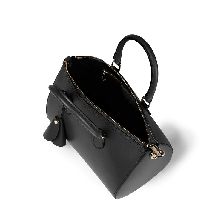 Roberta Gandolfi Nicole Bowling In Pelle Stampa "light Saffiano" Con Tracolla Staccabile E Regolabile