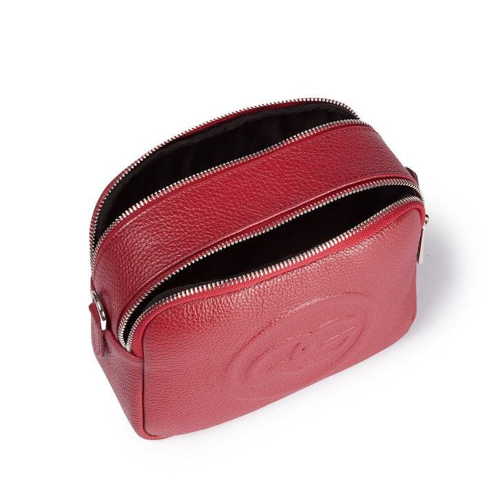 Roberta Gandolfi Roberta Pelle Camera E Crossbody In Pelle Con Doppio Scomparto E Tracolla Staccabile