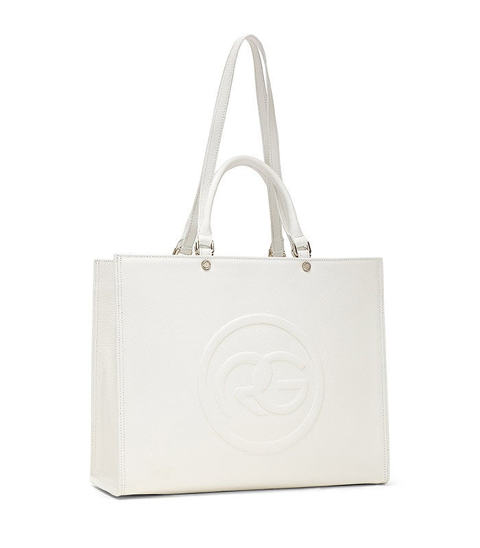 Roberta Gandolfi Roberta Pelle Large Borsa A Mano In Pelle Con Doppi Spallacci Per Essere Portata A Spalla E Tramezza