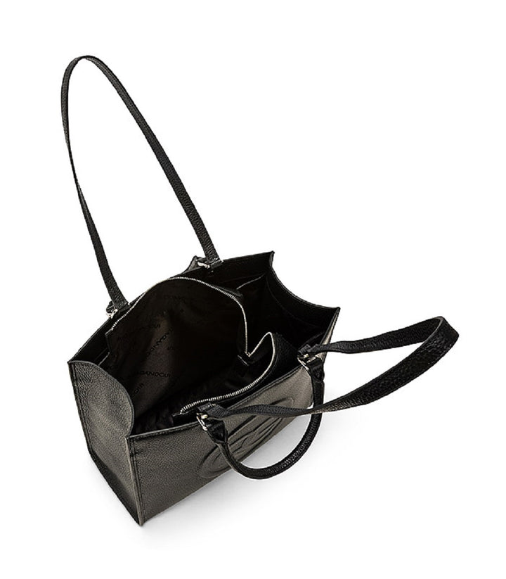 Roberta Gandolfi Roberta Pelle Medium Borsa A Mano In Pelle Con Doppi Spallacci Per Essere Portata A Spalla E Tramezza