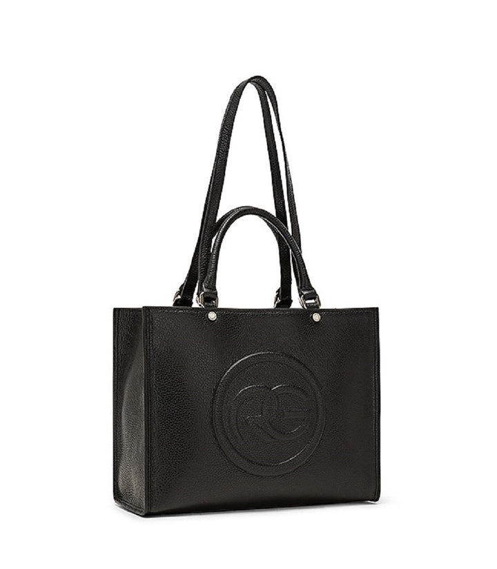 Roberta Gandolfi Roberta Pelle Medium Borsa A Mano In Pelle Con Doppi Spallacci Per Essere Portata A Spalla E Tramezza