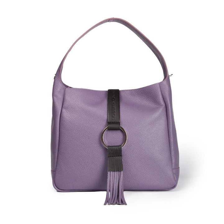 Roberta Gandolfi Samanta hobo midi borsa a spalla in pelle con tramezza interna