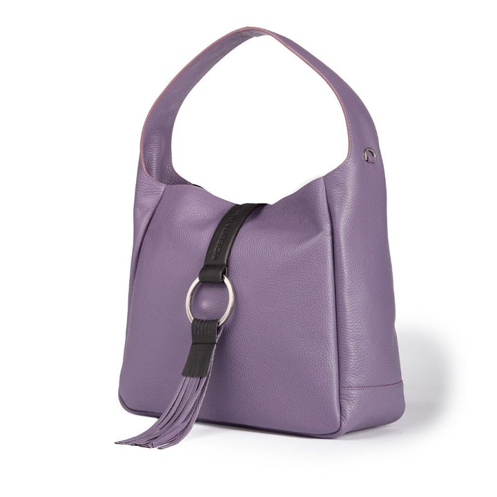 Roberta Gandolfi Samanta Hobo Midi Borsa A Spalla In Pelle Con Tramezza Interna