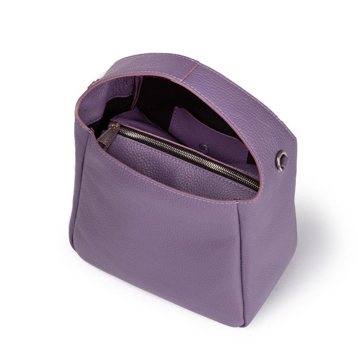 Roberta Gandolfi Samanta Hobo Midi Borsa A Spalla In Pelle Con Tramezza Interna