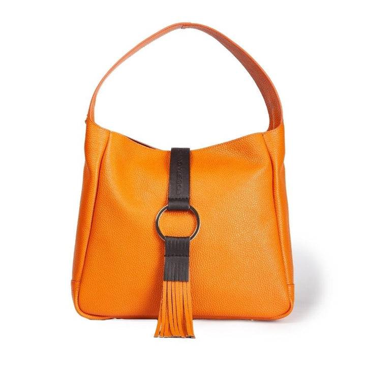 Roberta Gandolfi Samanta hobo midi borsa a spalla in pelle con tramezza interna