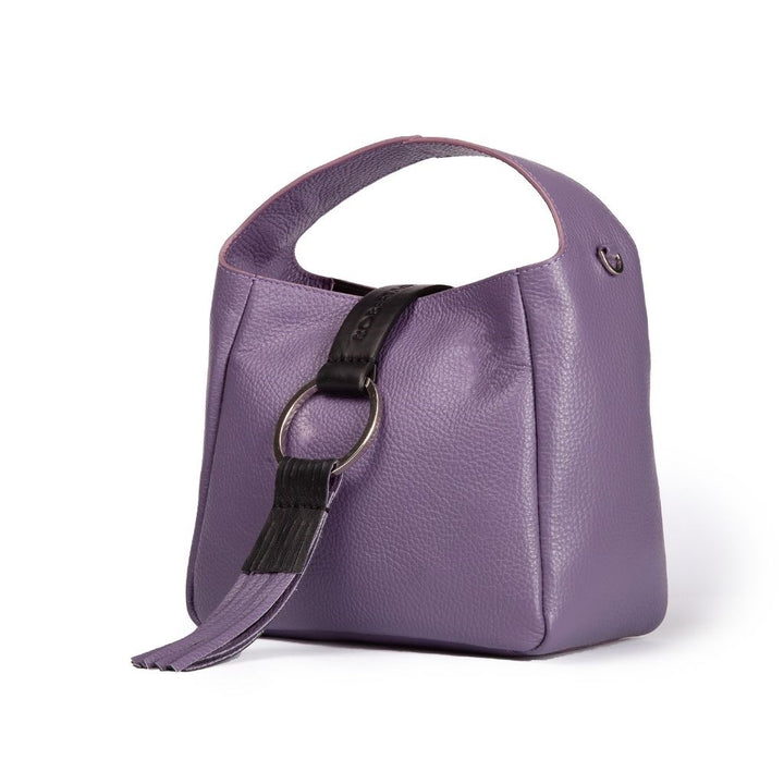 Roberta Gandolfi Samanta Hobo Small Borsa A Mano In Pelle Con Tracolla Staccabile