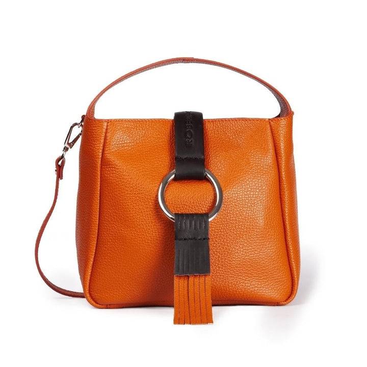 Roberta Gandolfi Samanta hobo small borsa a mano in pelle con tracolla staccabile