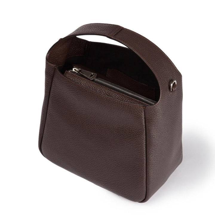 Roberta Gandolfi Samanta Hobo Small Borsa A Mano In Pelle Con Tracolla Staccabile