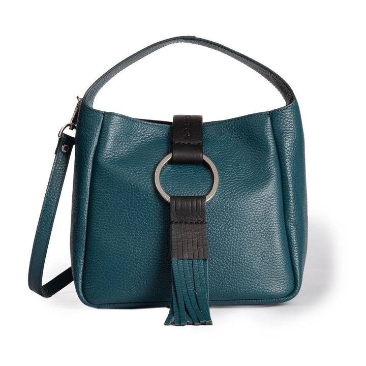 Roberta Gandolfi Samanta hobo small borsa a mano in pelle con tracolla staccabile