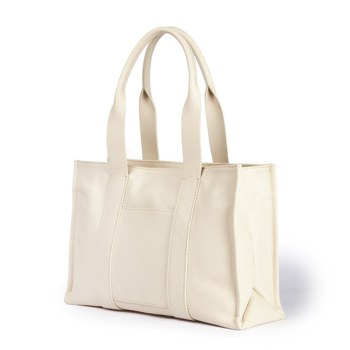 Roberta Gandolfi Tessa Shopping In Pelle Con Charms Colorato E Pratica Tasca Esterna