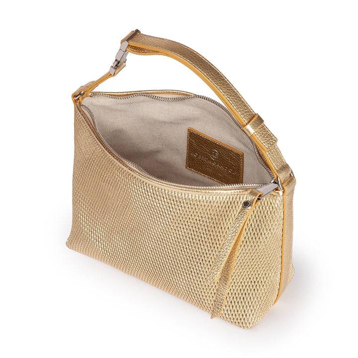 Roberta Gandolfi Yuma Baguette In Pelle Con Spallaccio Regolabile