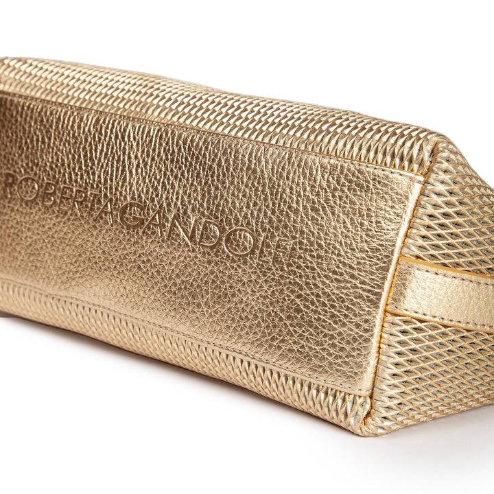 Roberta Gandolfi Yuma Baguette In Pelle Con Spallaccio Regolabile