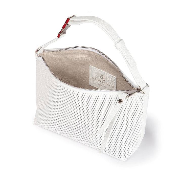 Roberta Gandolfi Yuma Baguette In Pelle Con Spallaccio Regolabile