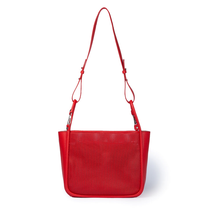 Roberta Gandolfi Yuma Medium 3 In 1 Borsa A Mano In Pelle Trasformabile Con Tracolla Staccabile
