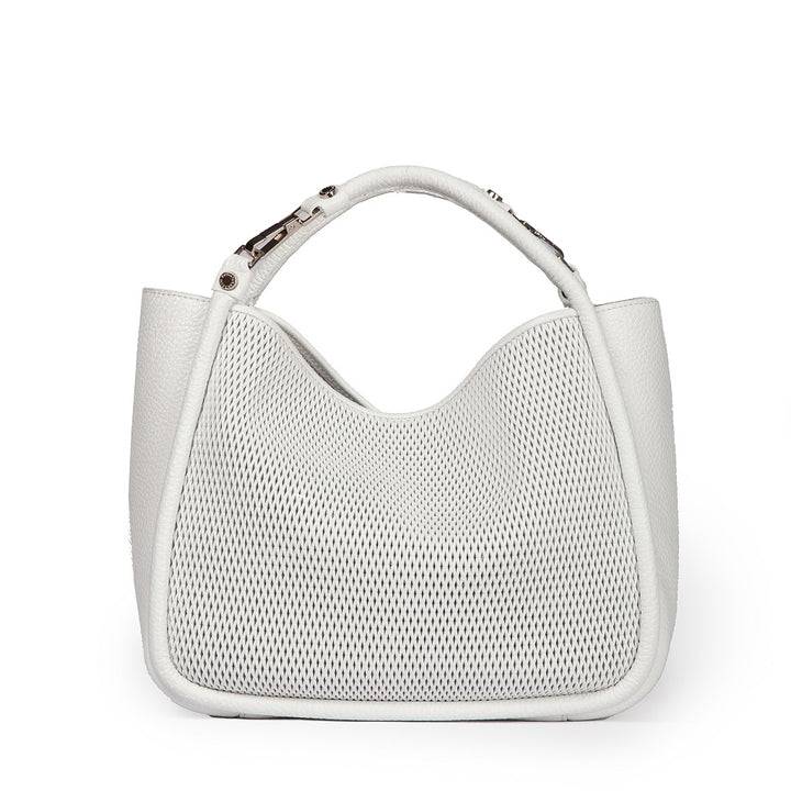 Roberta Gandolfi Yuma medium 3 in 1 borsa a mano in pelle trasformabile con tracolla staccabile