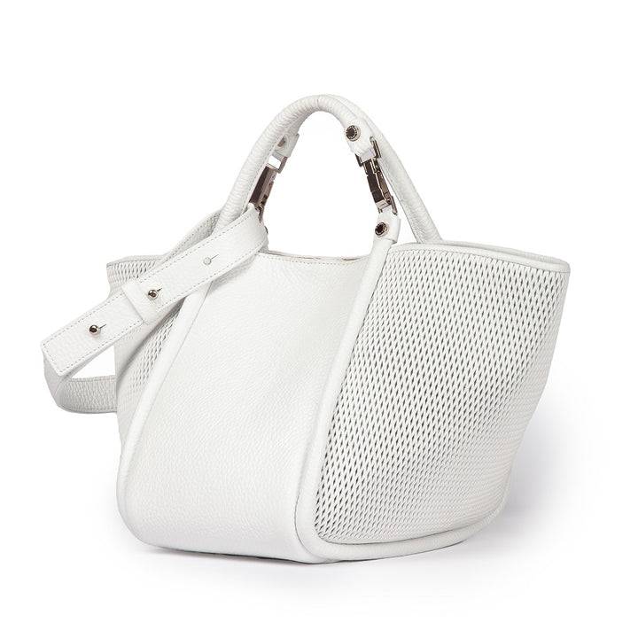 Roberta Gandolfi Yuma Small 3 In 1 Borsa A Mano In Pelle Trasformabile Con Tracolla Staccabile