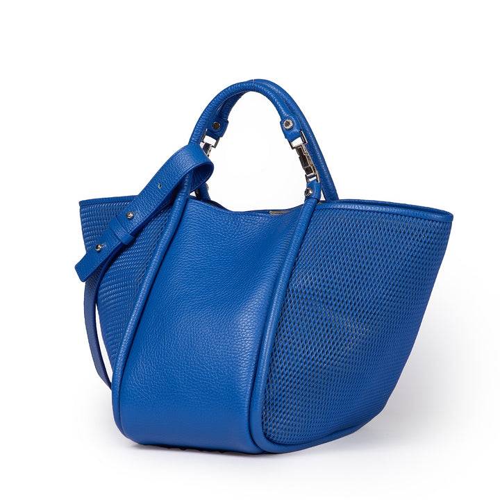 Roberta Gandolfi Yuma Small 3 In 1 Borsa A Mano In Pelle Trasformabile Con Tracolla Staccabile