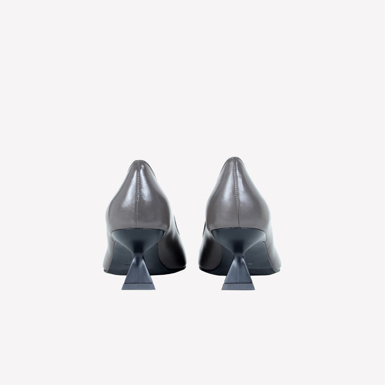 Roberto Festa DECOLLETE’ IN PELLE DI AGNELLO GRIGIO ASFALTO ARNET