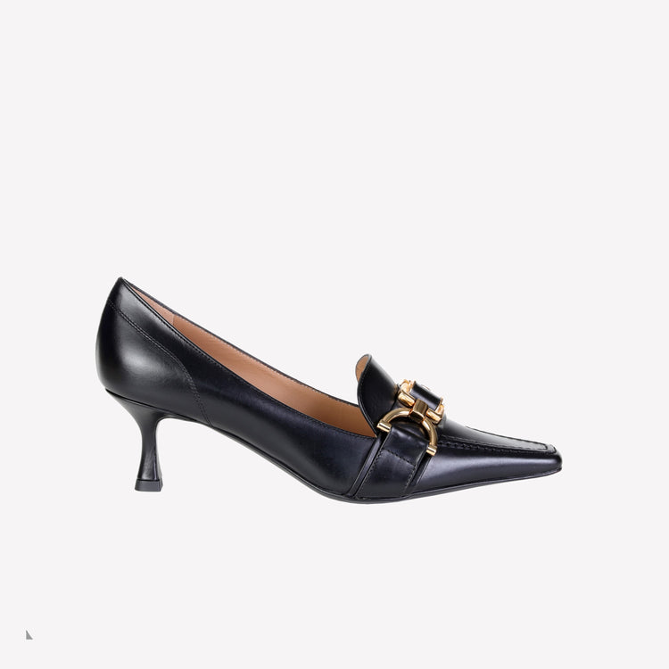 Roberto Festa MOCASSINO IN VITELLO NERO CON MORSETTO KESY Roberto Festa MOCASSINO IN VITELLO NERO CON MORSETTO KESY