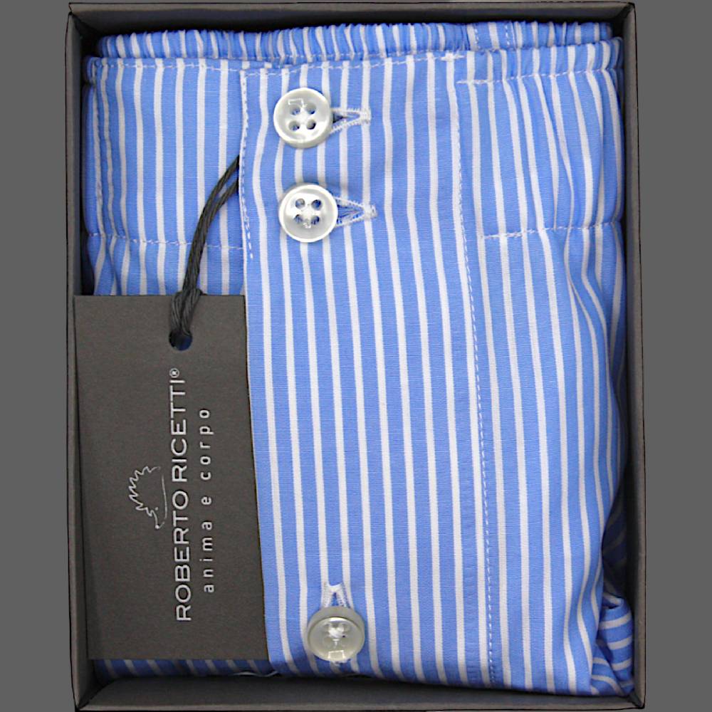 Roberto Ricetti BOXER DB1 SUPPORT - BASIC - CONTINUATIVO - RIGA FONDO AZZURRO