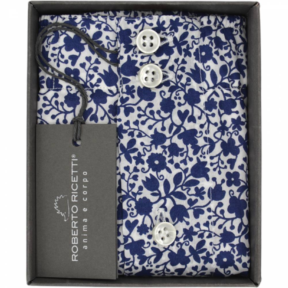 Roberto Ricetti BOXER DB1 SUPPORT - LIBERTY FIORI BLU