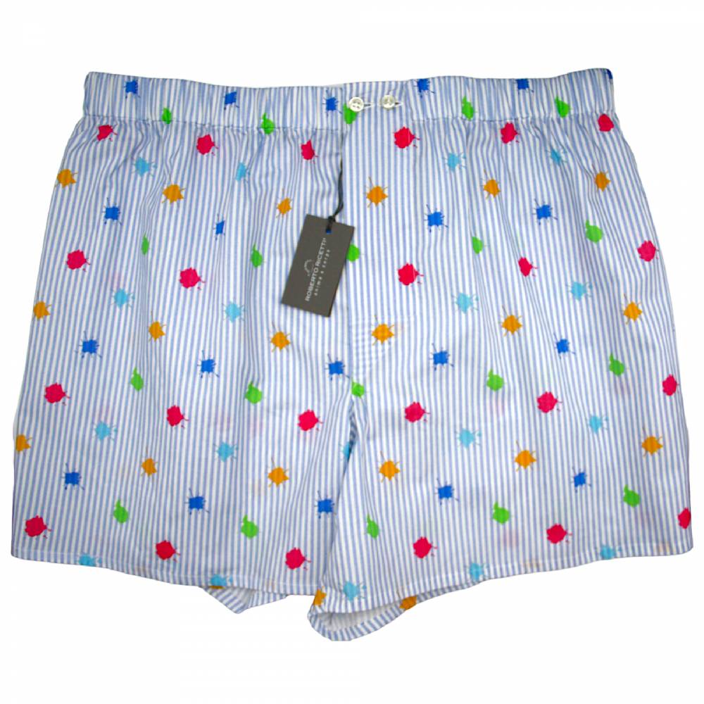 Roberto Ricetti BOXER UOMO CLASSIC - STAMPA MACCHIA MULTICOLOR