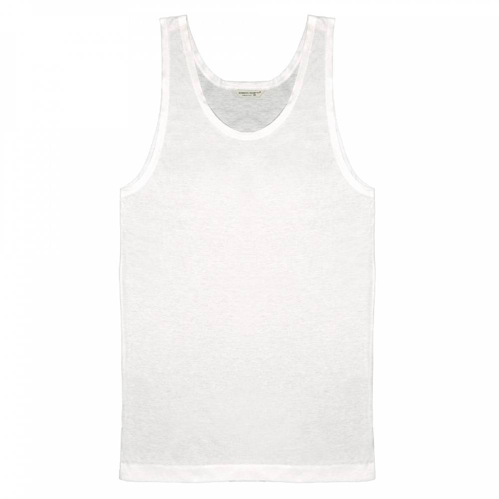 Roberto Ricetti CANOTTA SPALLA LARGA - FILO DI SCOZIA