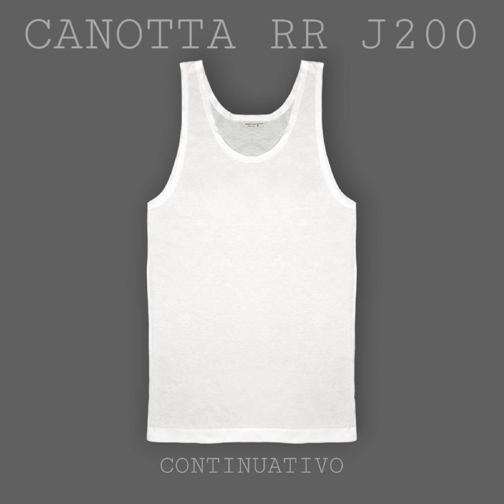 Roberto Ricetti CANOTTA SPALLA LARGA - FILO DI SCOZIA