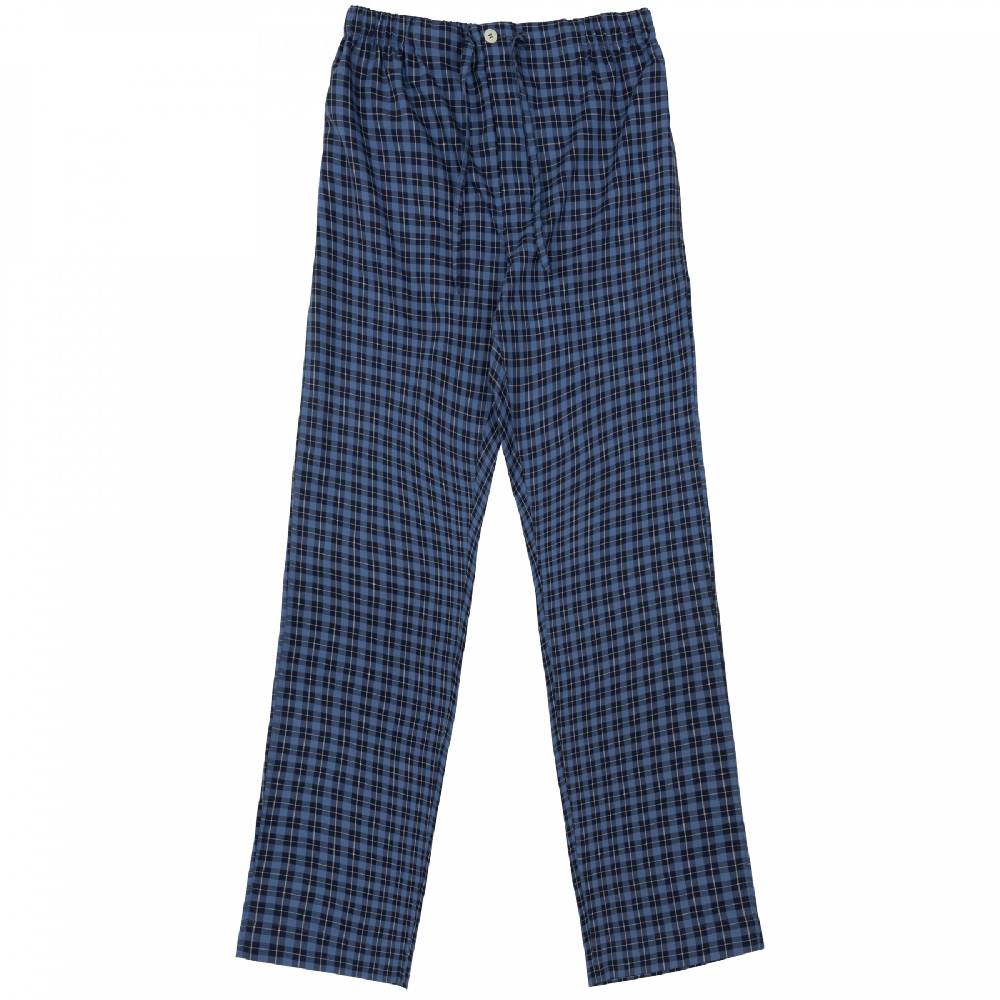 Roberto Ricetti FELPA GIROCOLLO BLU - PANTALONE SCOZZESE BLU E AZZURRO