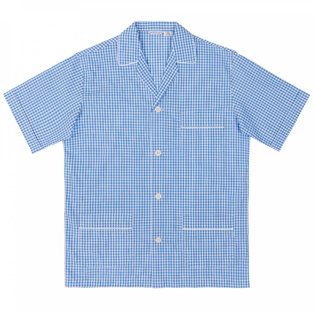 Roberto Ricetti PIGIAMA AME CORTO - QUADRETTO AZZURRO