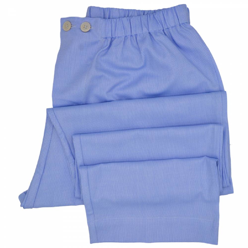 Roberto Ricetti PIGIAMA ESSENTIAL LUNGO - AZZURRO PROFILO BLU