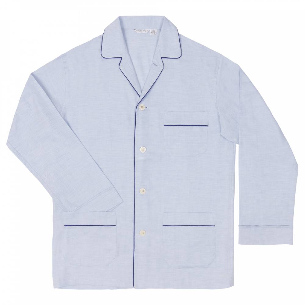 Roberto Ricetti PIGIAMA VENEZIA - COTONE CALDO AZZURRO