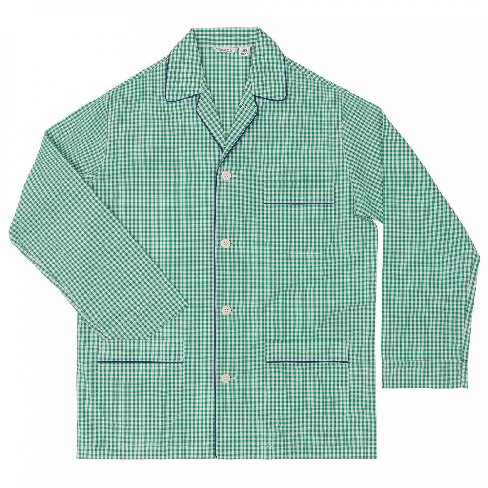 Roberto Ricetti PIGIAMA VENEZIA LUNGO - QUADRETTO VERDE