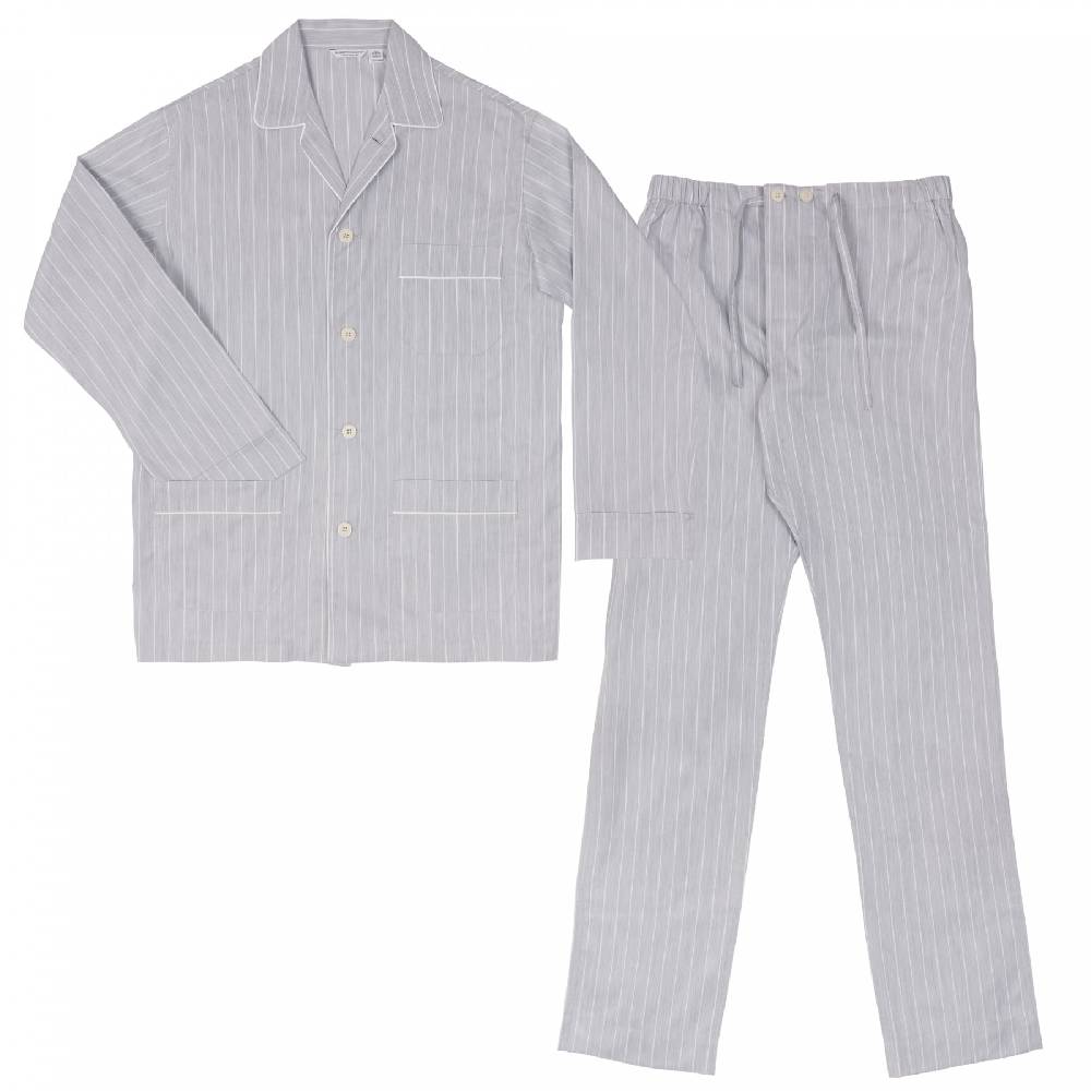 Roberto Ricetti PIGIAMA VENEZIA - RIGA GRIGIA MELANGE