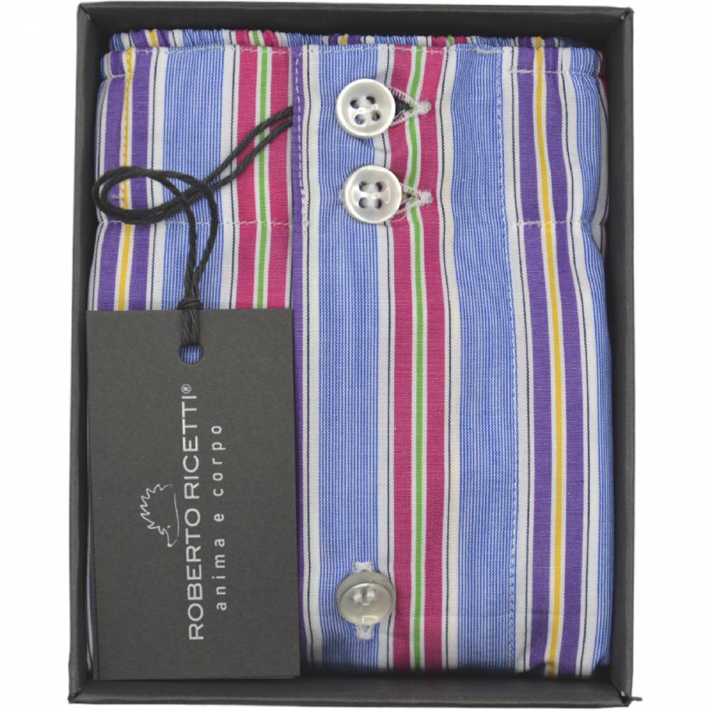 Roberto Ricetti BOXER DB1 SUPPORT - RIGHE COLORATE